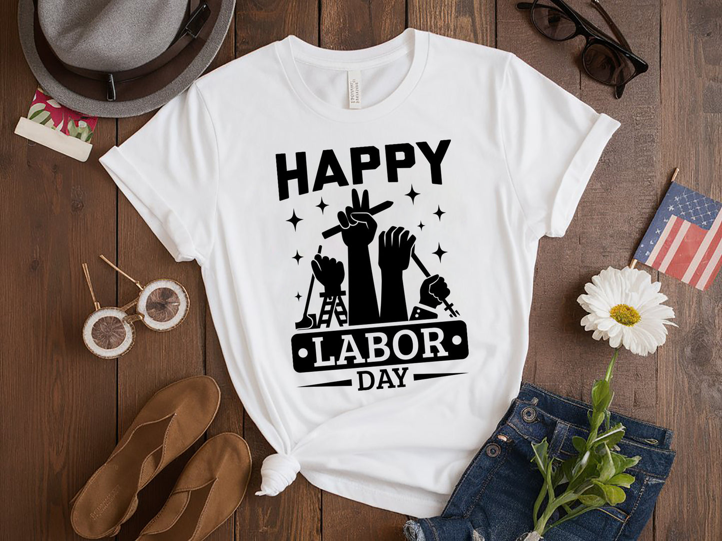 Happy Labor Day SVG File