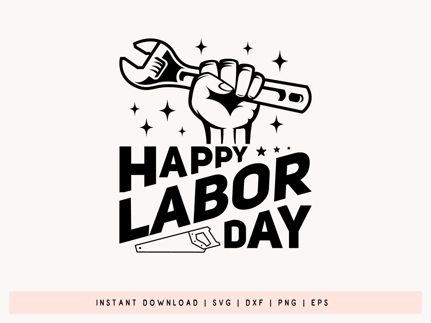 Happy Labor Day SVG Vector