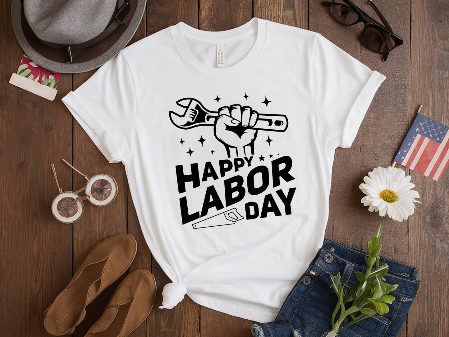 Happy Labor Day SVG Vector