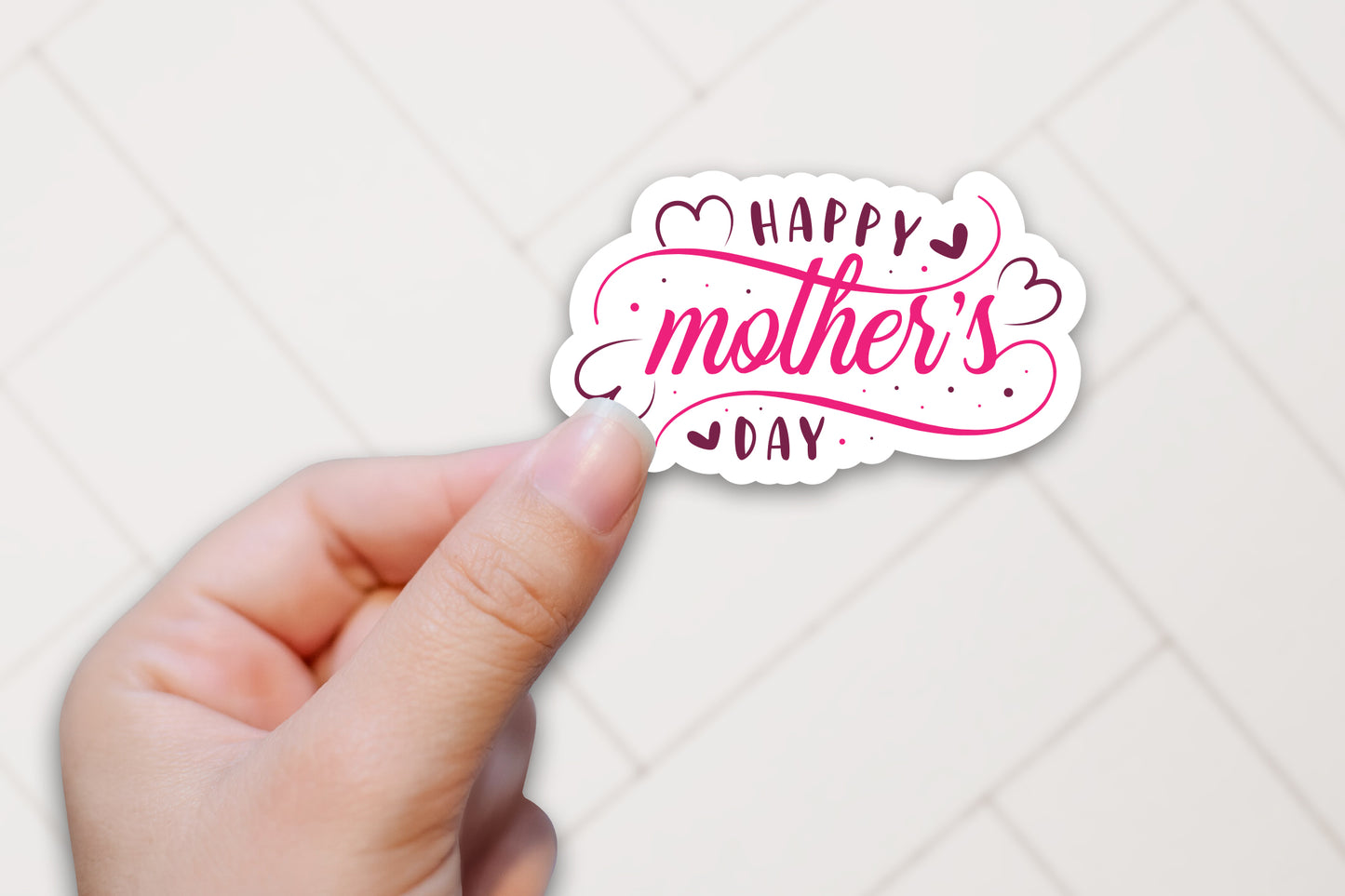 Happy Mother's Day Printable Sticker