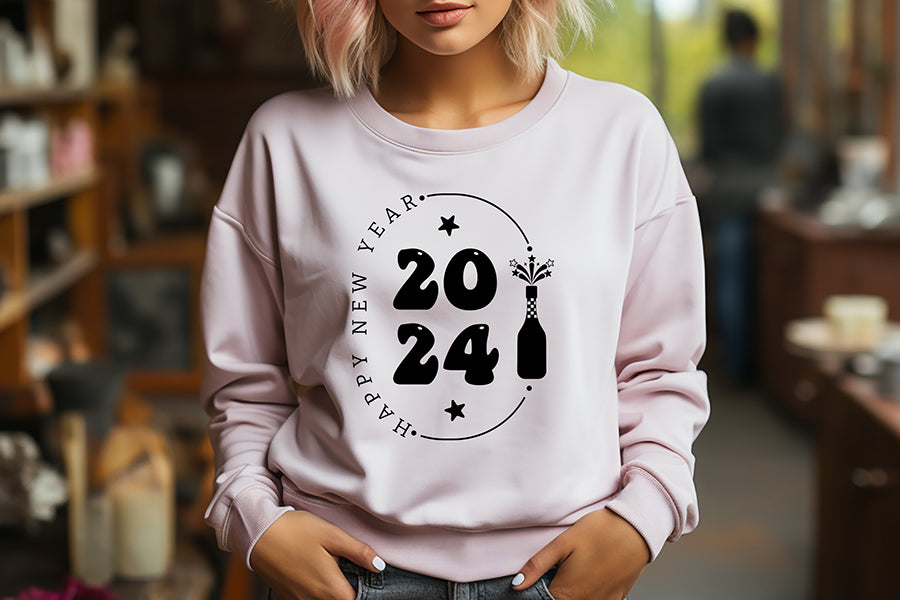 Happy New Year 2024, SVG Design for Shirts