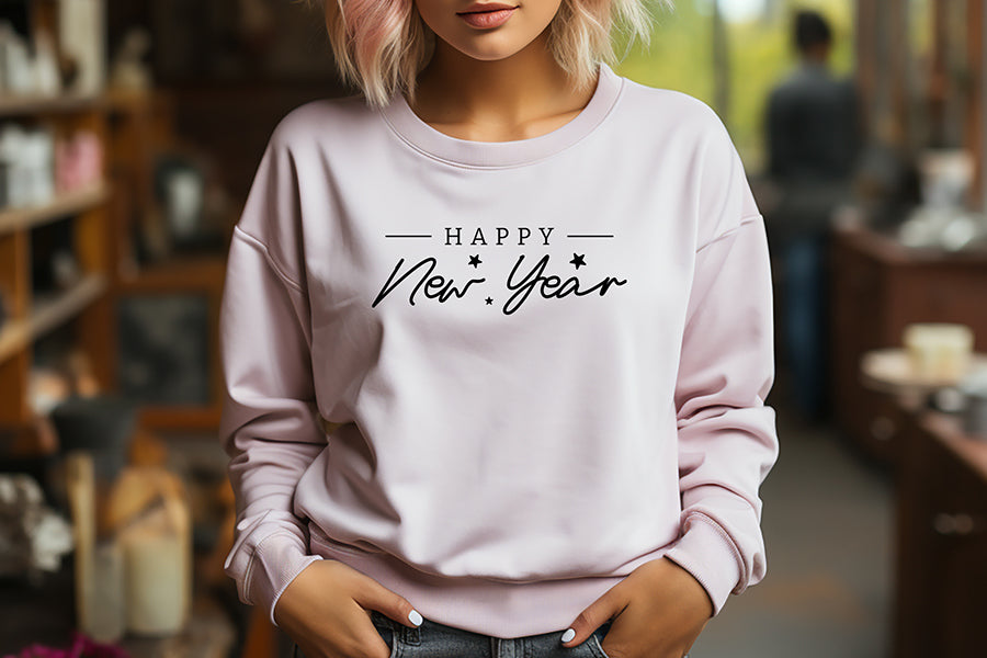 Happy New Year T shirt Design SVG