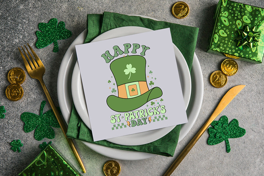 Happy St. Patrick's Day - Retro Sublimation
