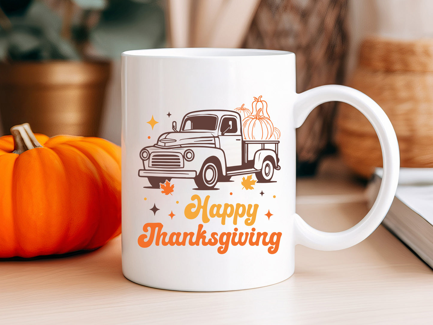 Happy Thanksgiving SVG Cut File