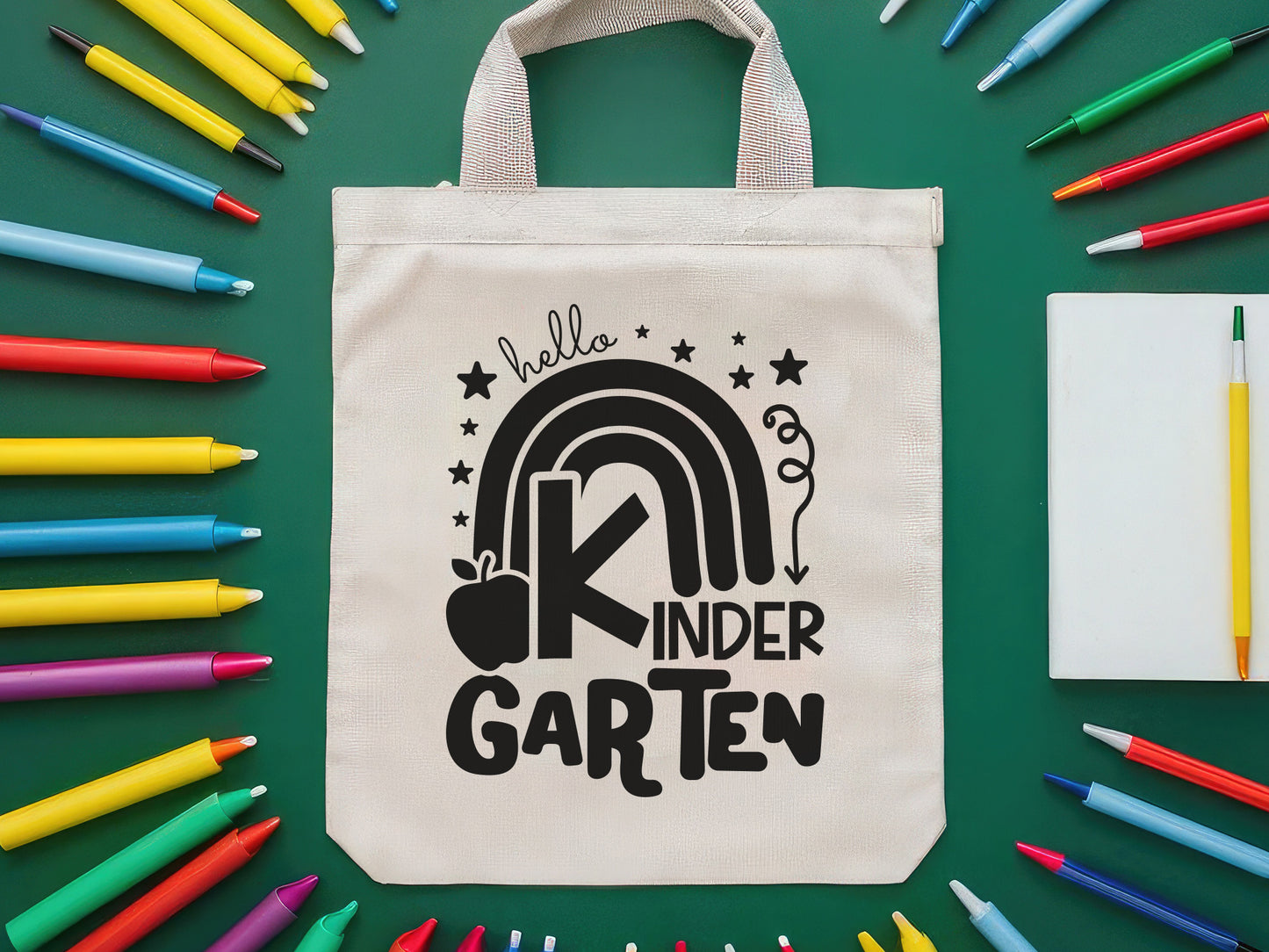 Hello Kindergarten, Back to School SVG Design