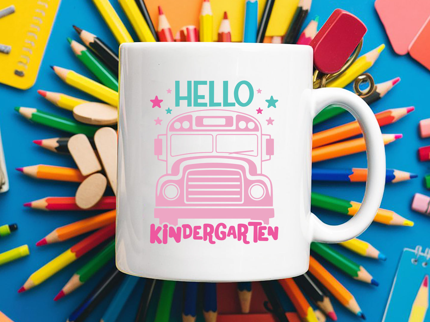 Hello Kindergarten, Back to School SVG