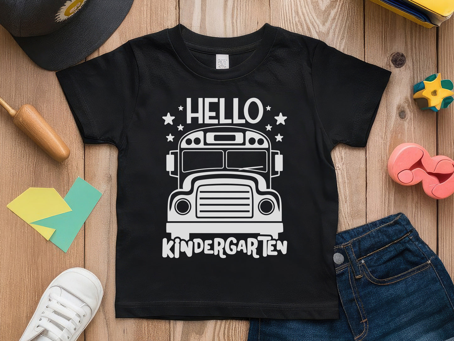 Hello Kindergarten, Back to School SVG