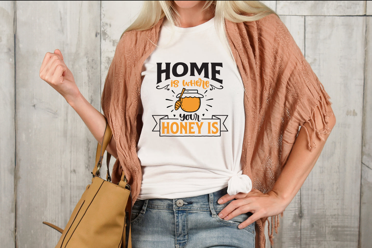 Home is Where You Honey Is, Bee SVG
