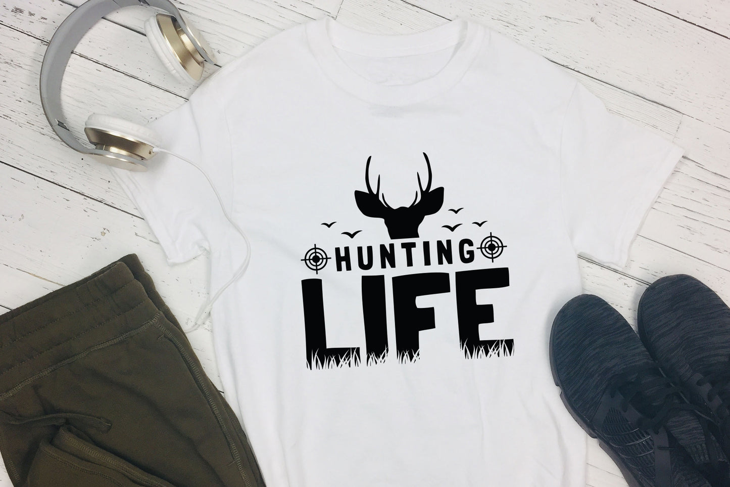 Hunting Life SVG File for Cricut