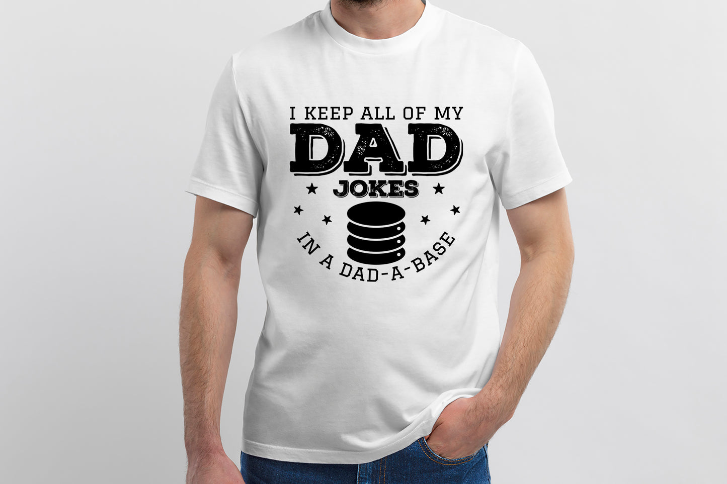 I Keep All of My Dad Jokes, Funny Fathers Day SVG