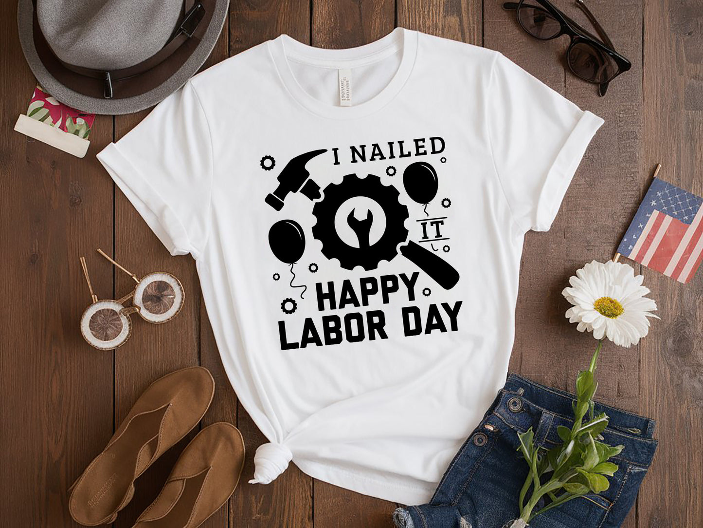 I Nailed It Happy Labor Day SVG File