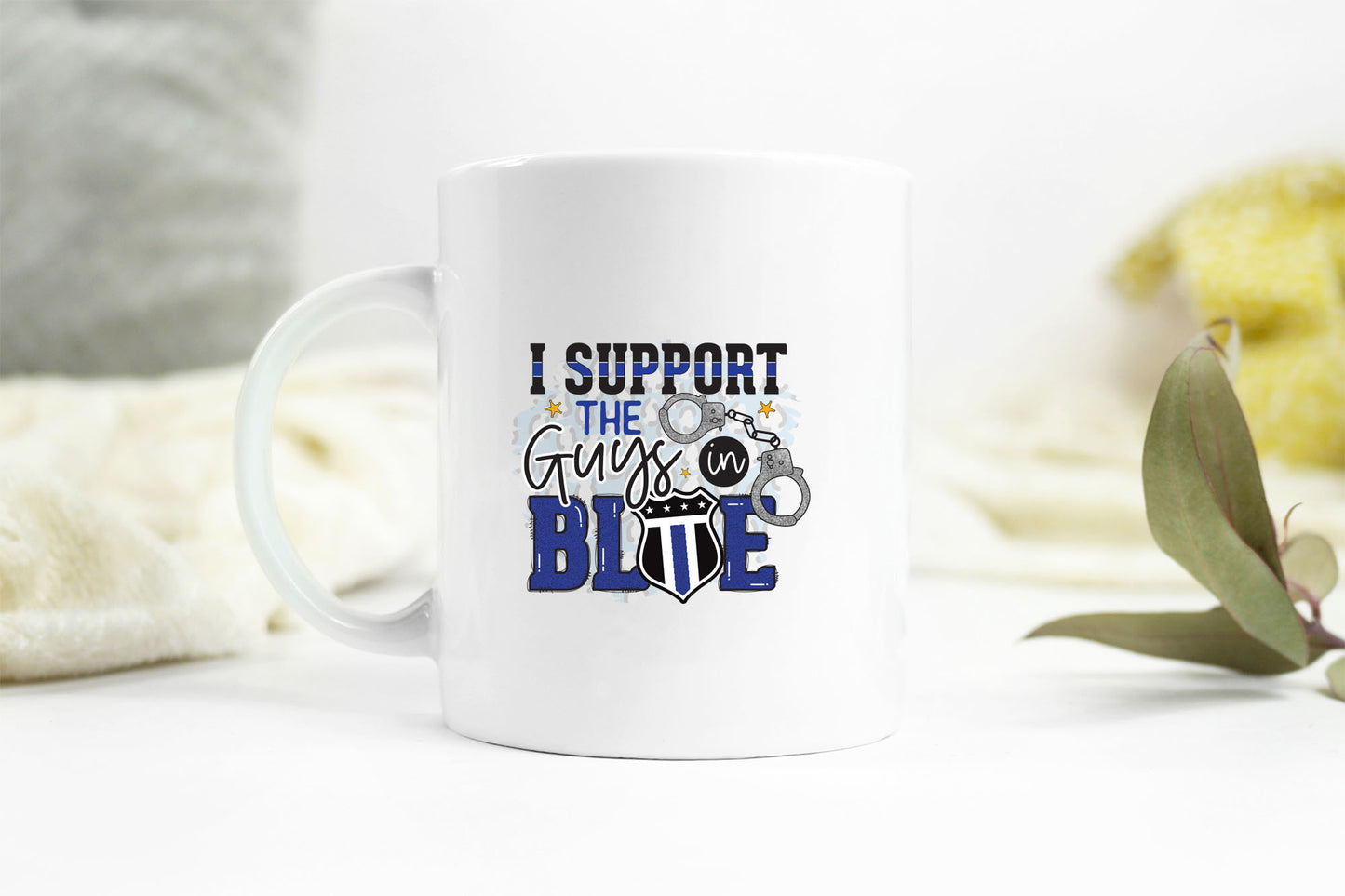 I Support the Guys in Blue, Police Officer Sublimation