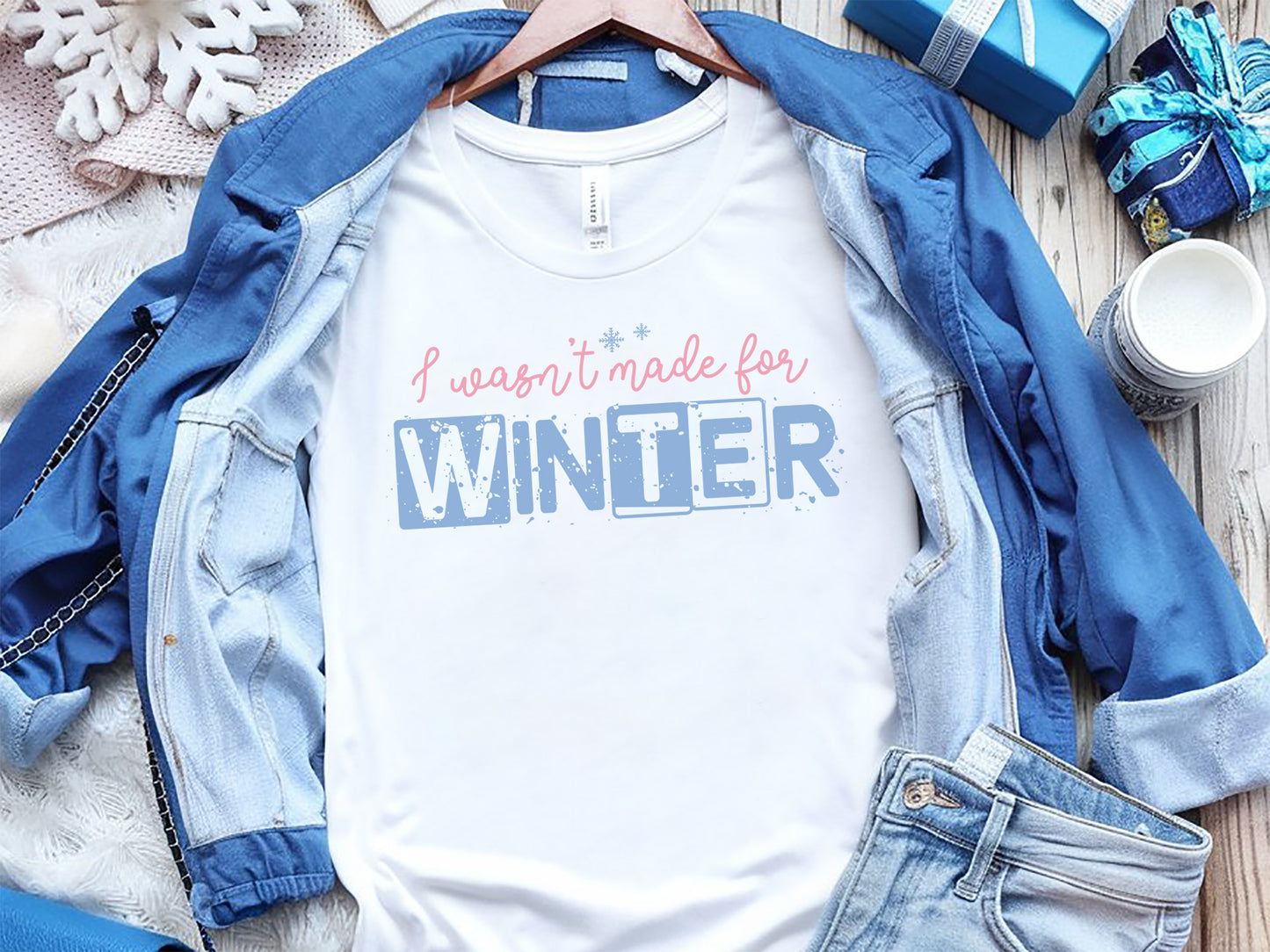 I Wasn't Made for Winter SVG Design