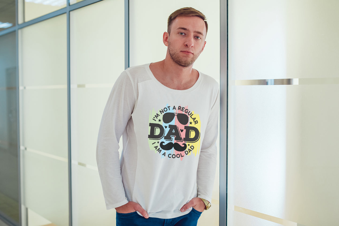 I'm Not A Regular Dad I'm A Cool Dad PNG Sublimation