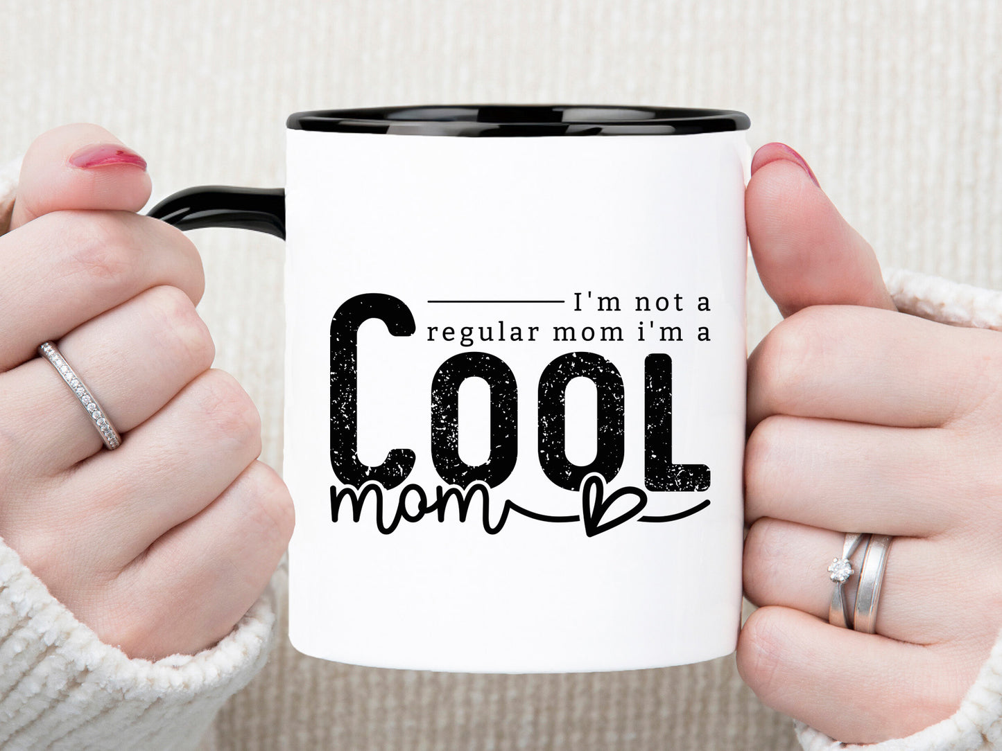 I'm Not A Regular Mom I Am A Cool Mom SVG Cut File