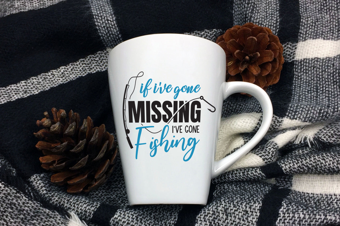 If I've Gone Missing I've Gone Fishing SVG