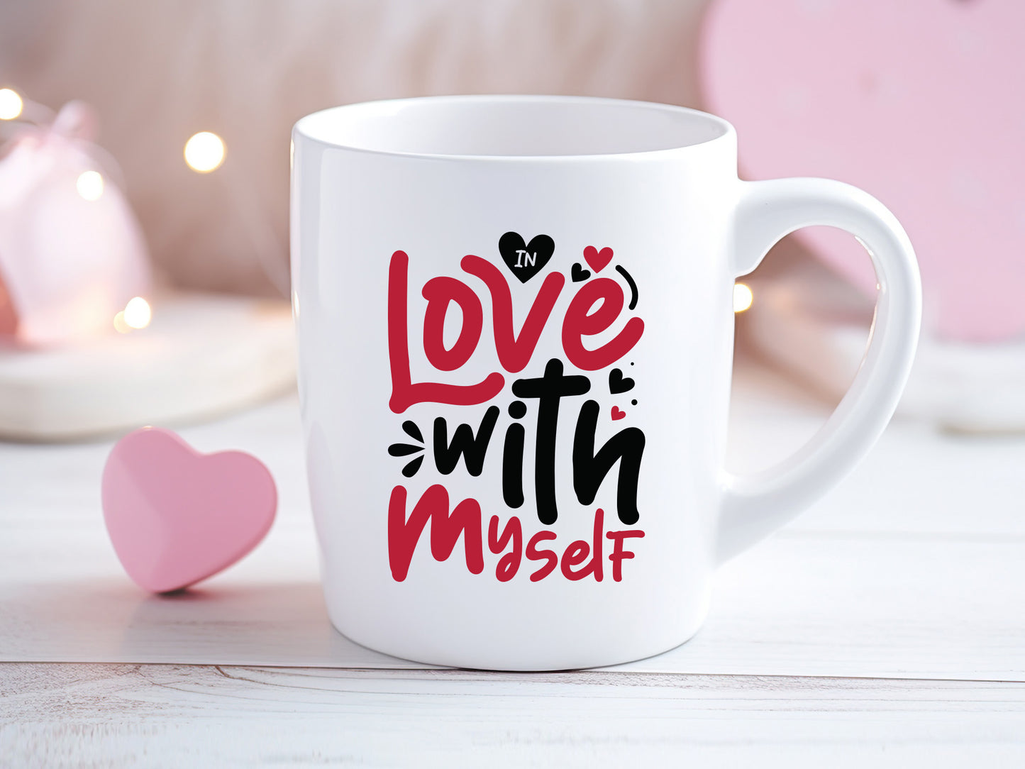 In Love with Myself, Anti Valentine SVG File
