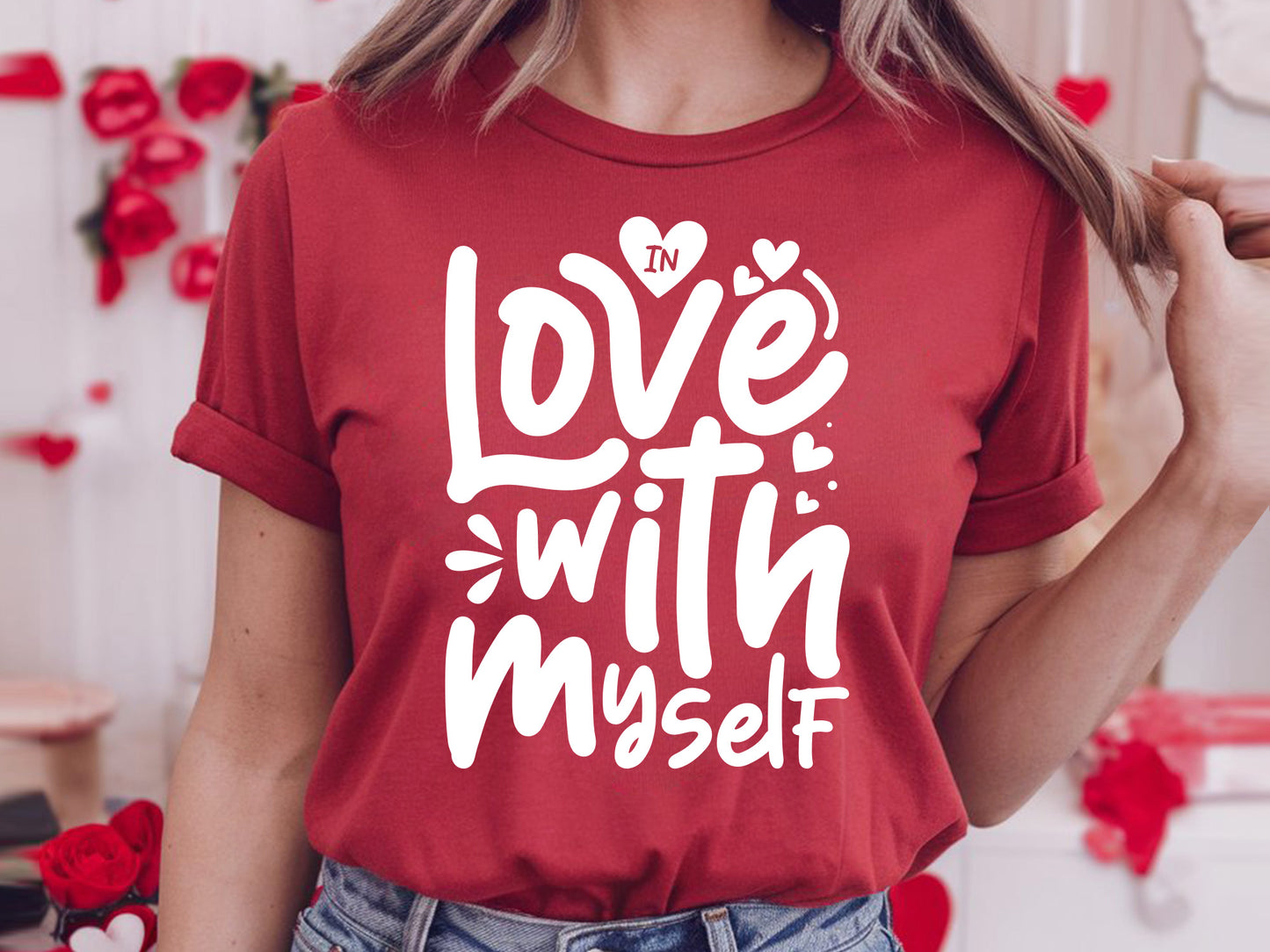 In Love with Myself, Anti Valentine SVG File