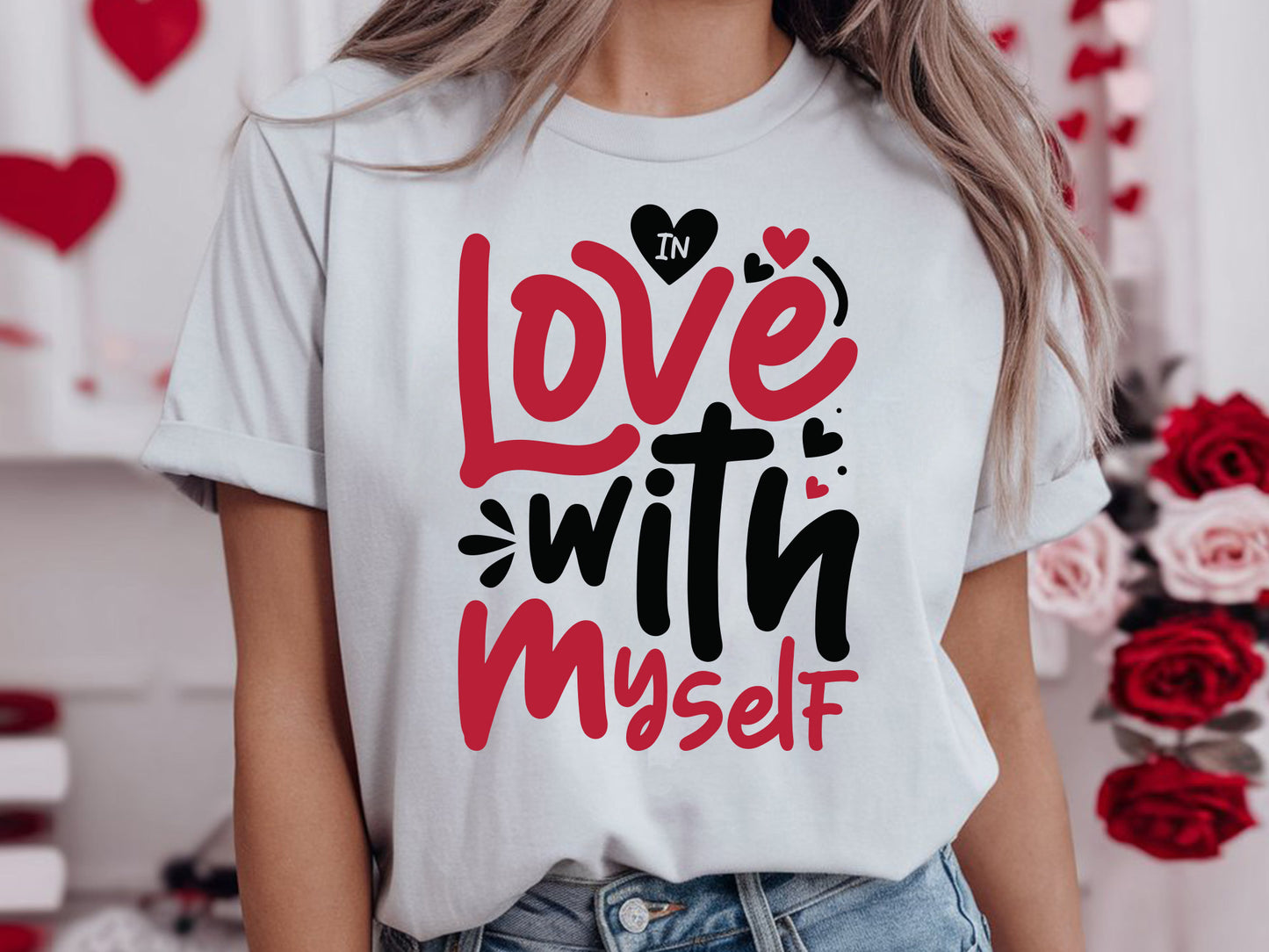 In Love with Myself, Anti Valentine SVG File