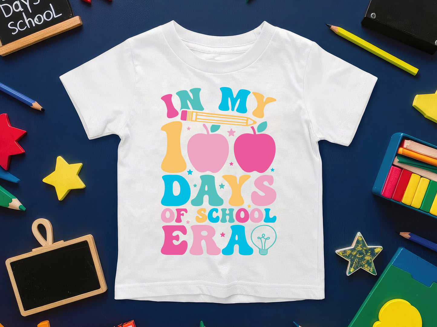 In My 100 Days of School Era, Back To School SVG