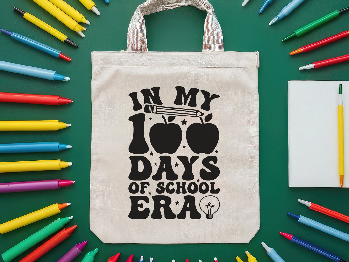 In My 100 Days of School Era, Back To School SVG