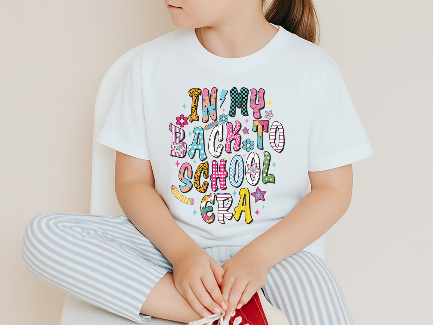 In My Back to School Era Preppy Sublimation