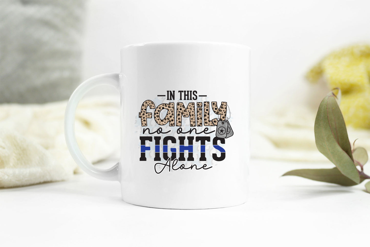 In This Family No One Fights Alone, Police Sublimation