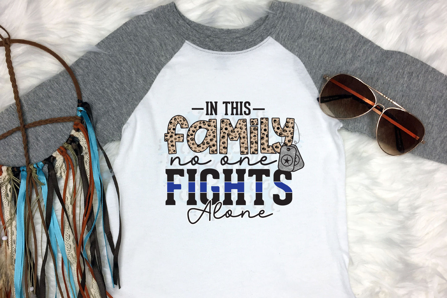 In This Family No One Fights Alone, Police Sublimation
