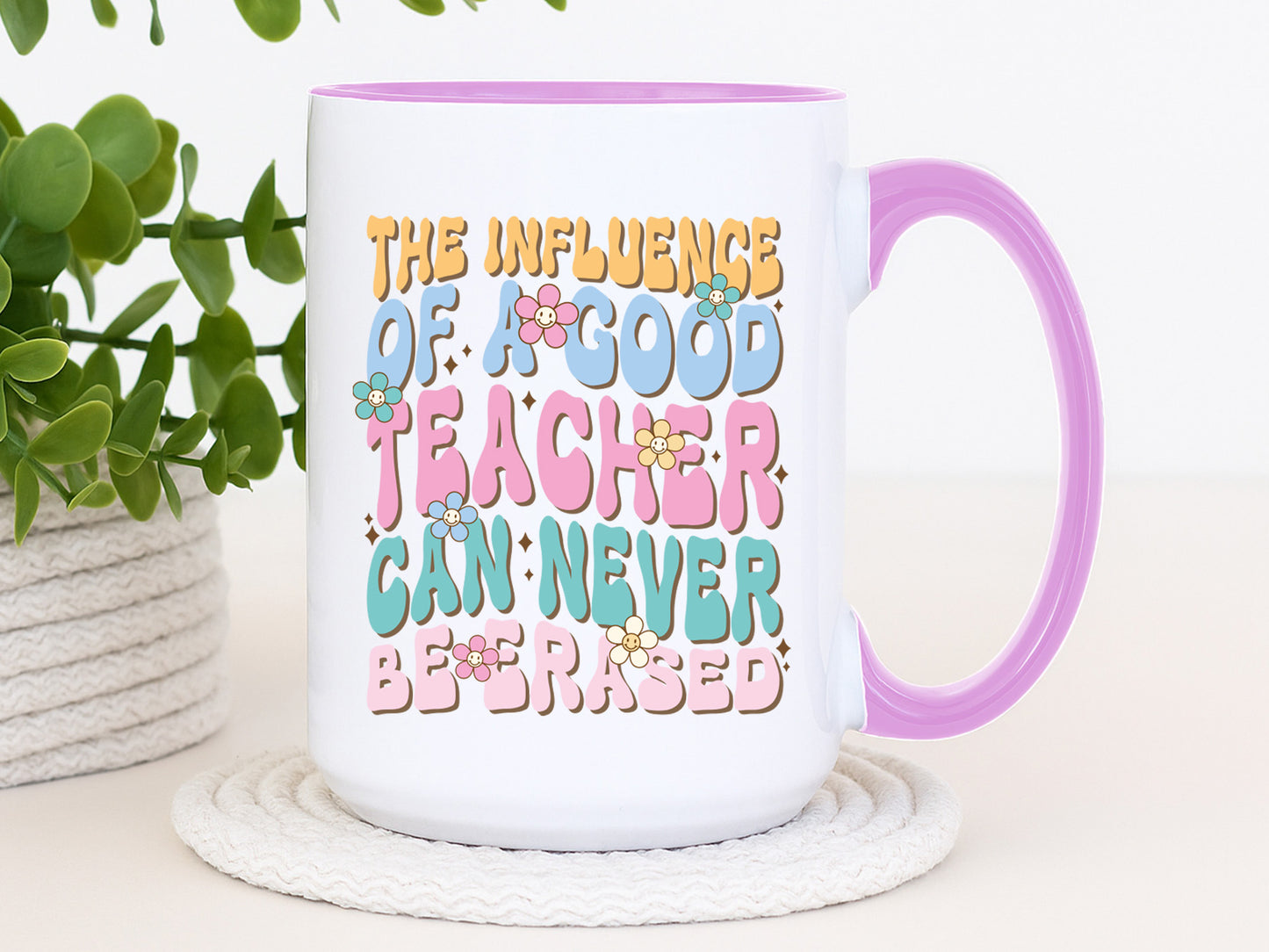 Influence of a Good Teacher Can Never Be Erased Groovy PNG