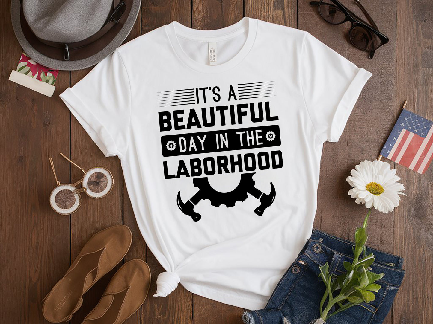 It's A Beautiful Day in the Laborhood, Labor Day SVG
