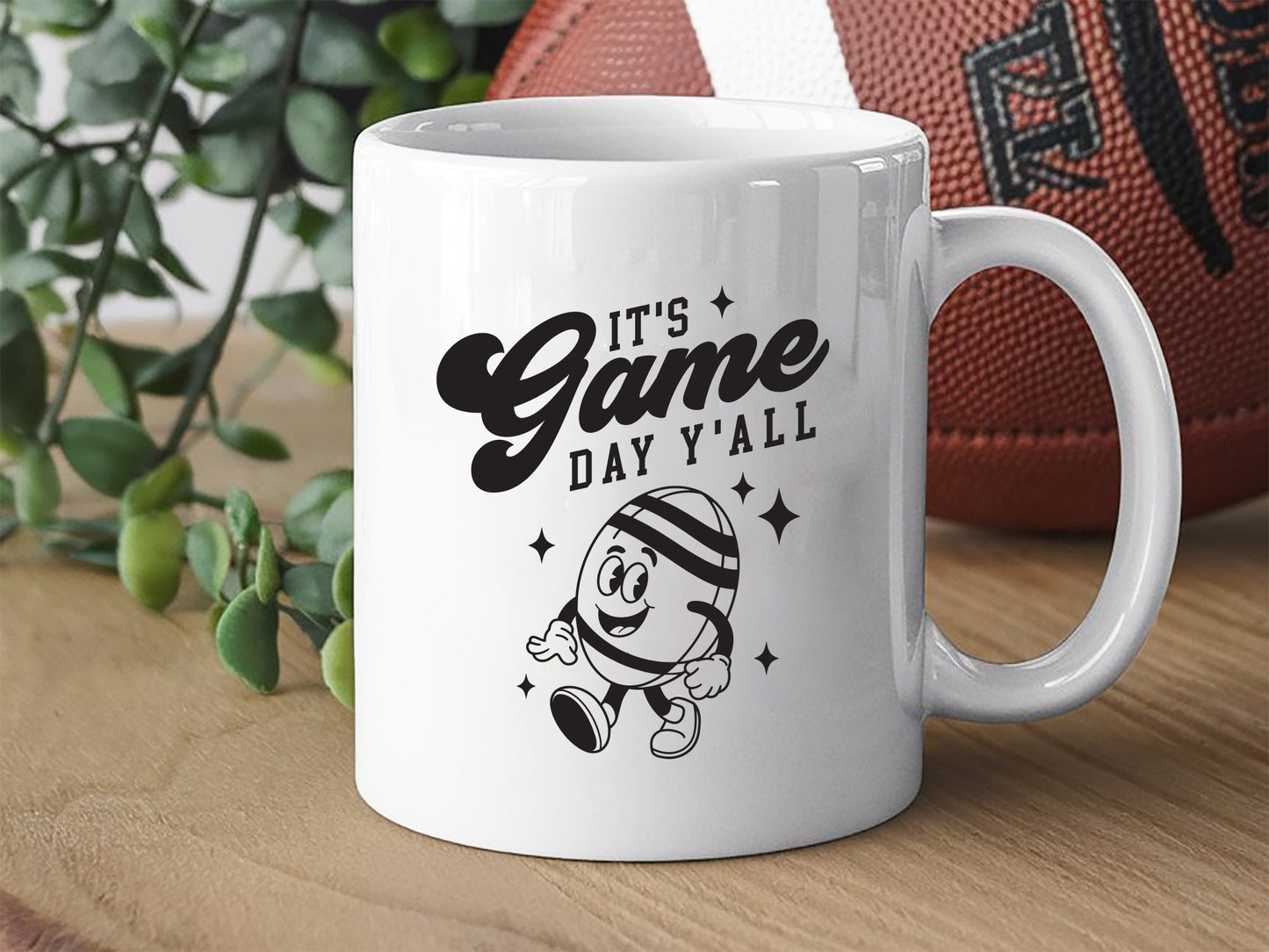 It's Game Day Y'all - Retro Football SVG Craft