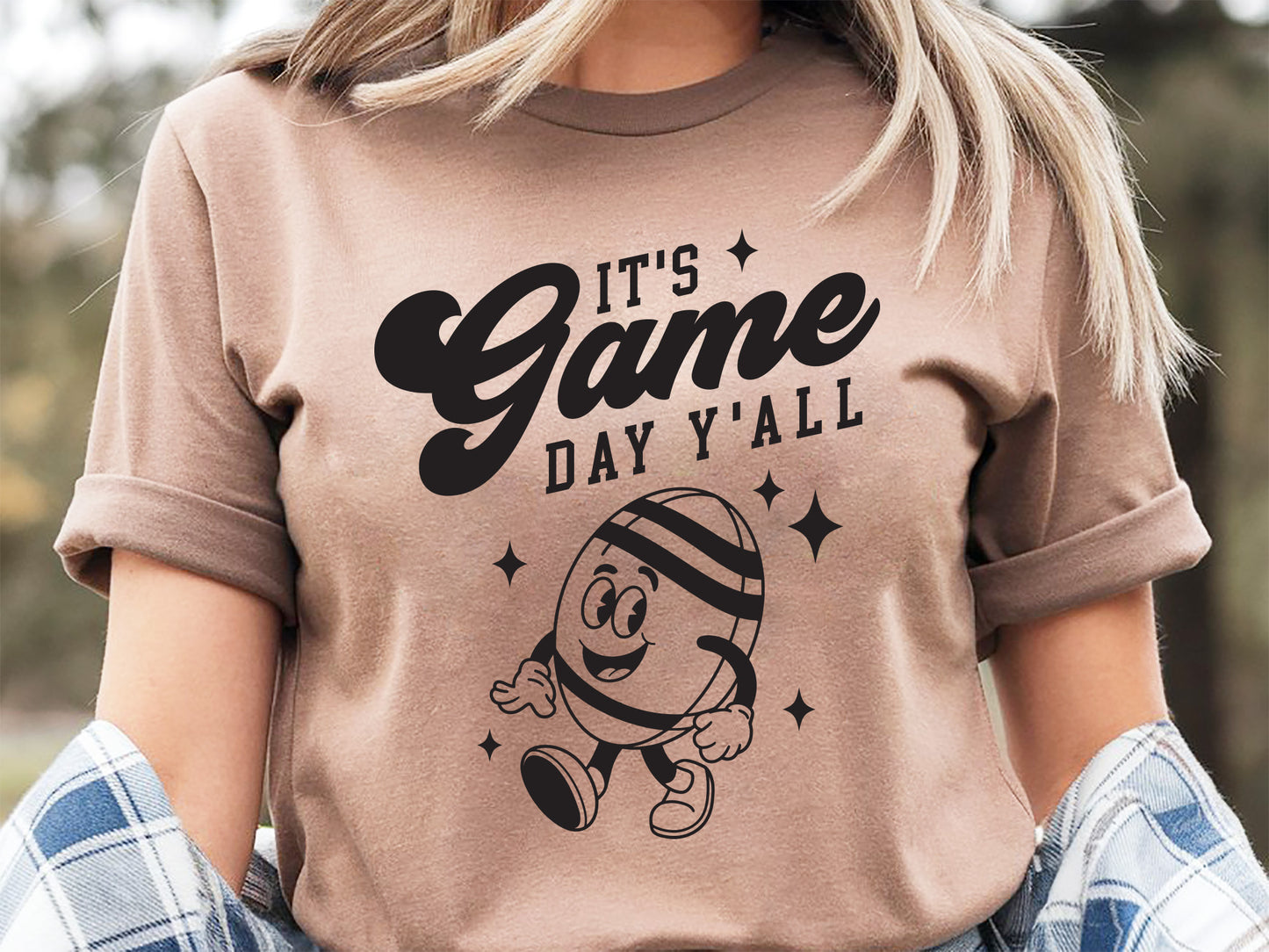 It's Game Day Y'all - Retro Football SVG Craft