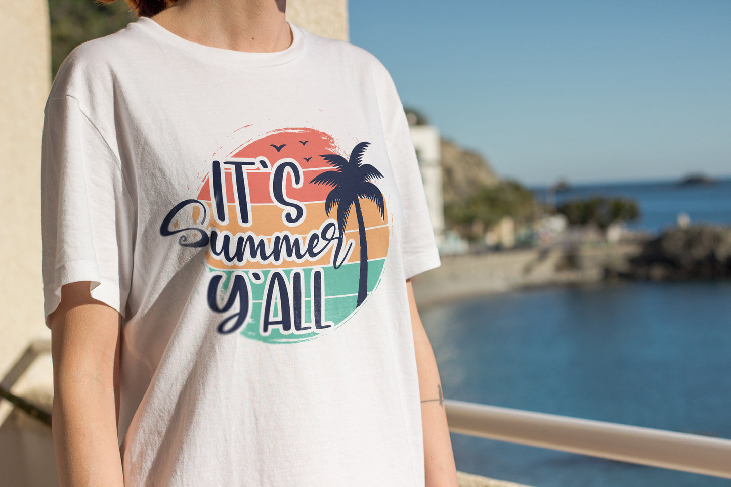 It's Summer Y'all PNG Sublimation Design