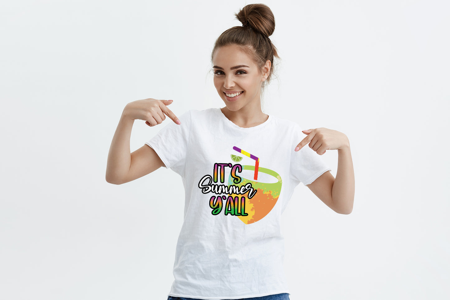 It's Summer Y'all Sublimation Design