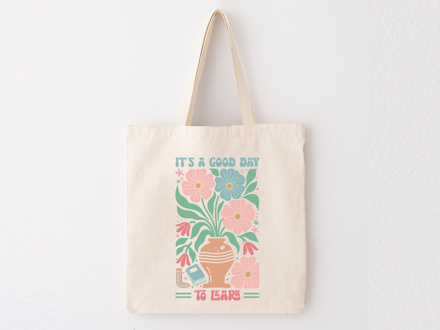 It's a Good Day to Learn, Boho Floral Teacher SVG File