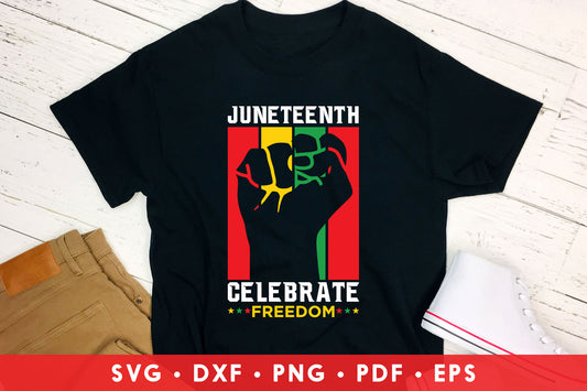 Juneteenth Celebrate Freedom SVG File