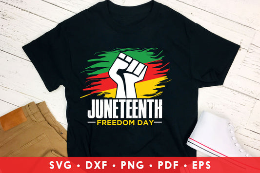 Juneteenth Freedom Day SVG Cutting File
