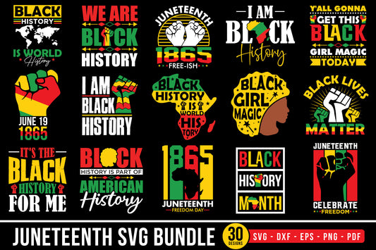 Juneteenth SVG Bundle