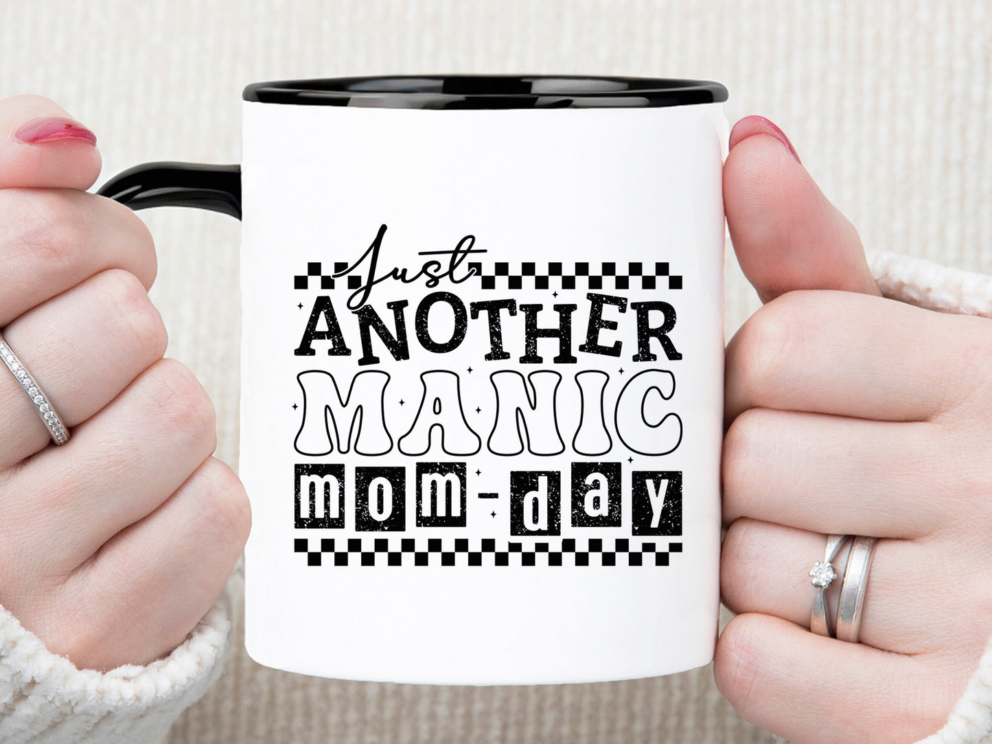 Just Another Manic Mom-Day, Mother's Day SVG