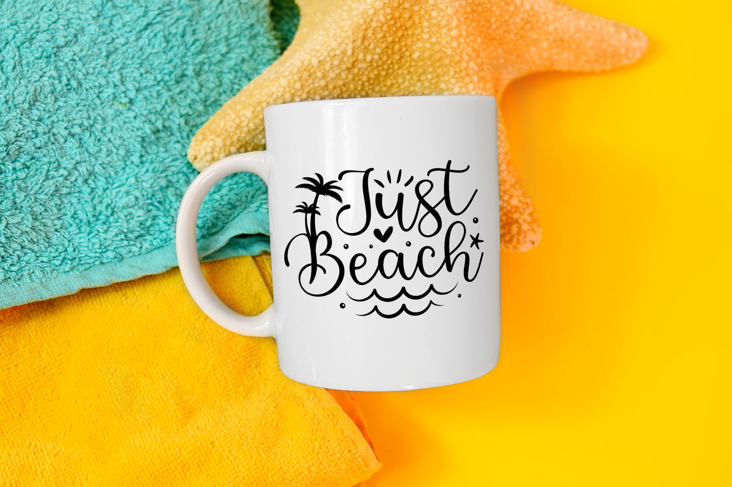 Just Beach SVG Design