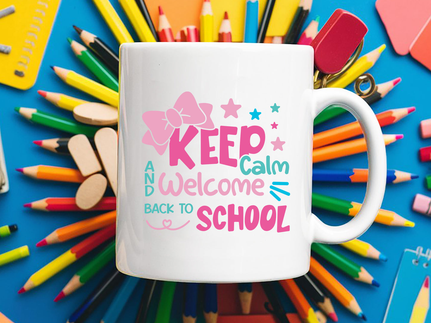 Keep Calm and Welcome Back to School SVG