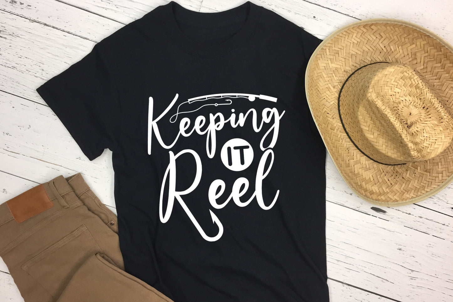 Keeping It Reel, Fishing SVG