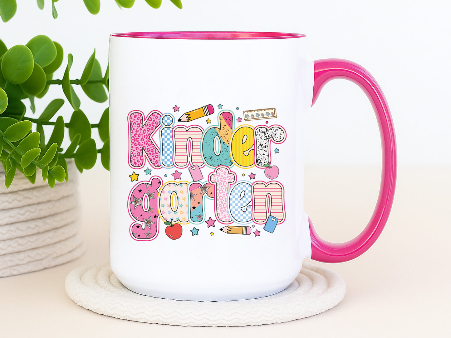 Kindergarten, Preppy Back to School Sublimation