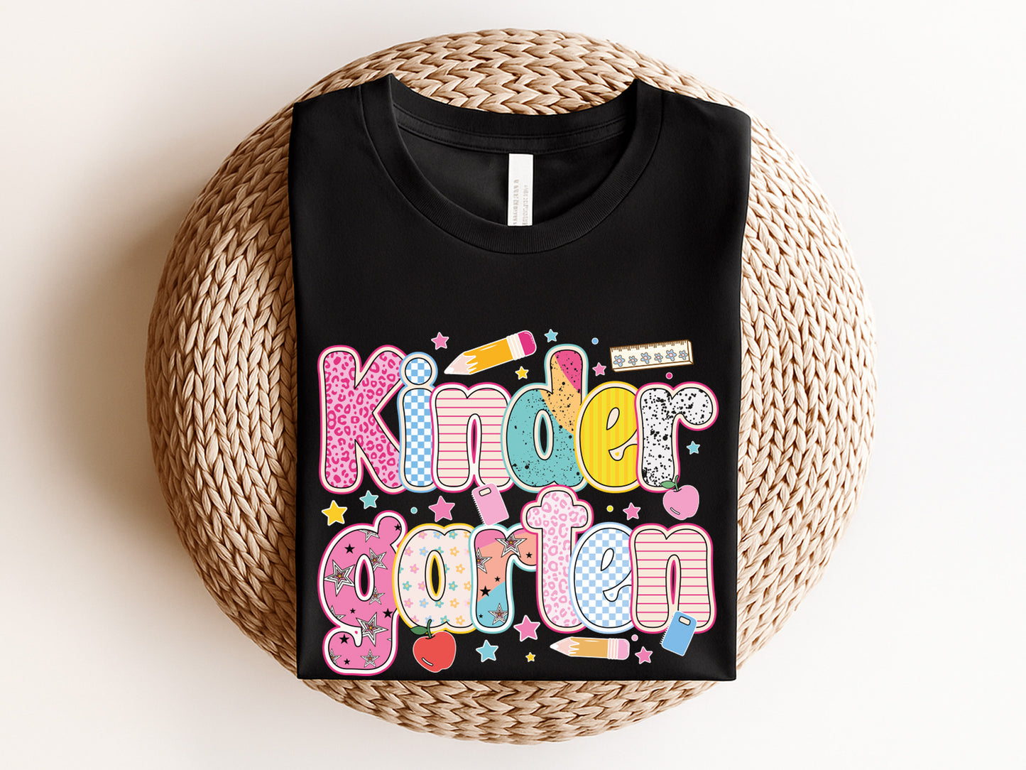 Kindergarten, Preppy Back to School Sublimation
