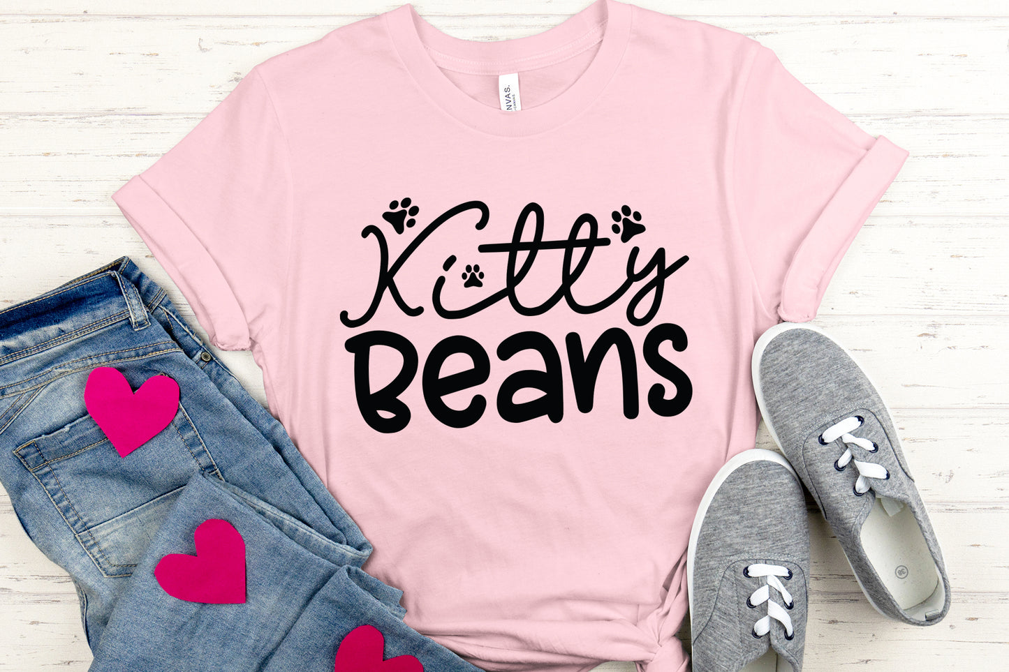 Kitty Beans, Cat SVG for Cricut Maker
