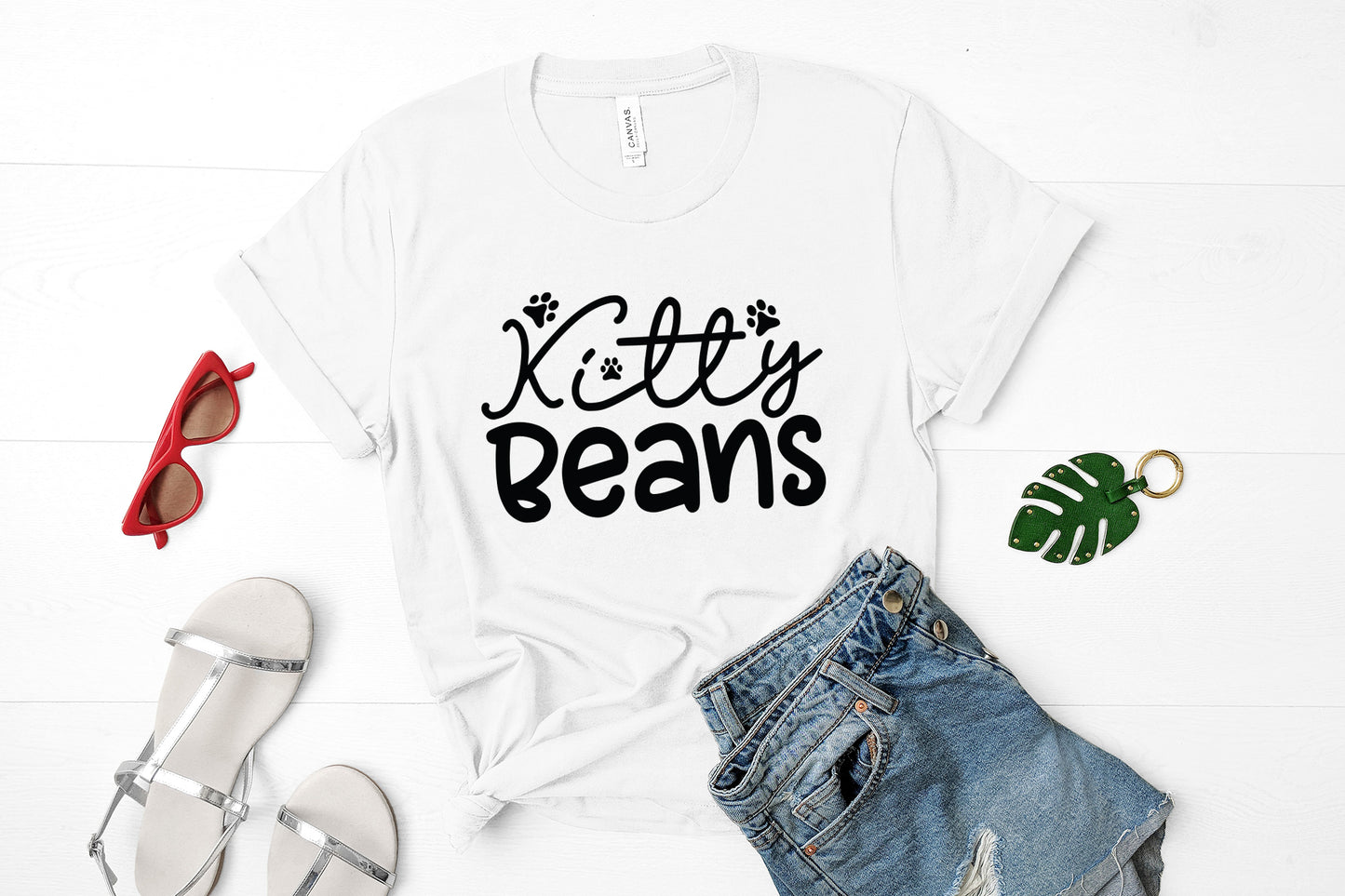 Kitty Beans, Cat SVG for Cricut Maker