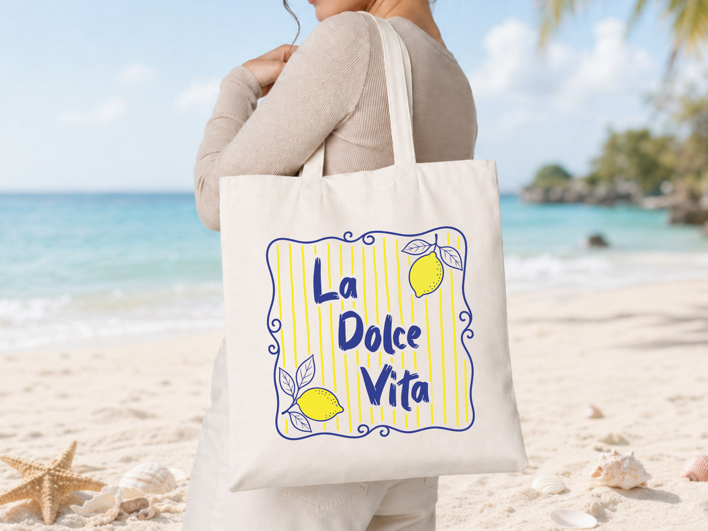 La Dolce Vita, Coastal Summer Sublimation Design