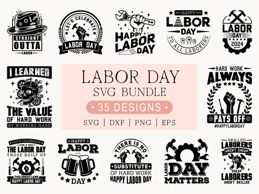 Labor Day SVG Design Bundle
