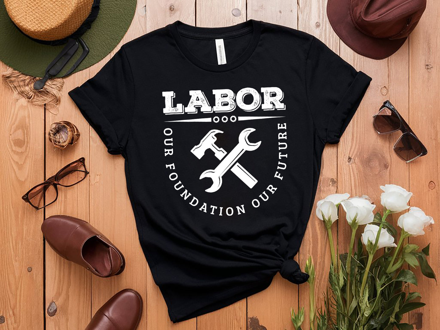 Labor Our Foundation Our Future SVG File