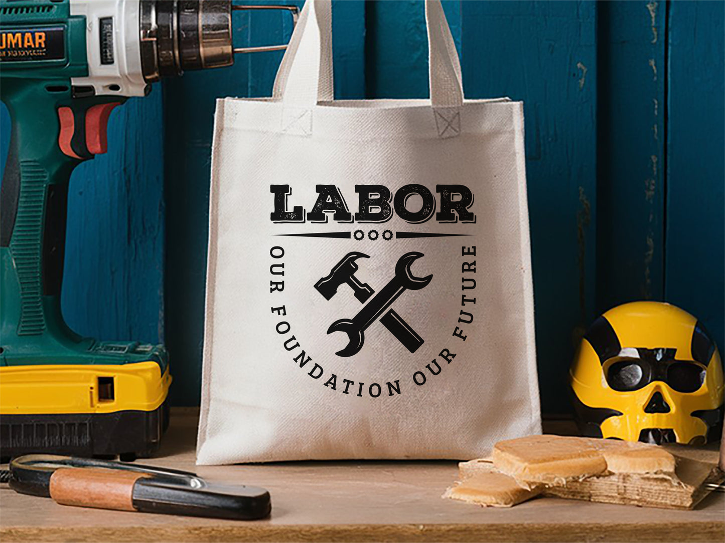 Labor Our Foundation Our Future SVG File